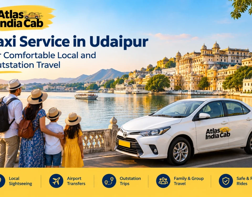 Taxi Service in Udaipur for Comfortable Local and Outstation Travel