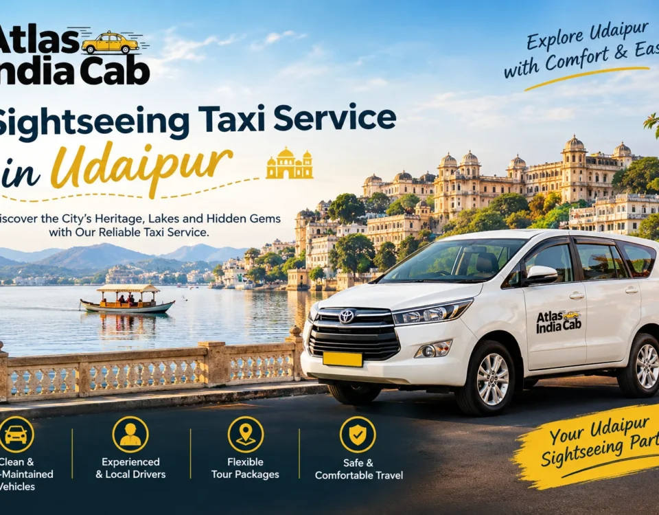sightseeing taxi service in udaipur