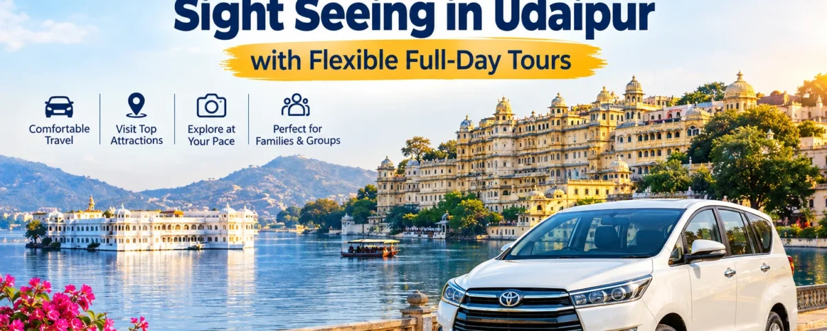 taxi service for sight seeing in udaipur