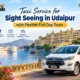 taxi service for sight seeing in udaipur